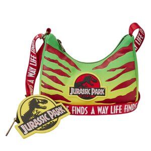 Jurassic Park - Loungefly 30th Anniversary Life Finds A Way Crossbody Bag